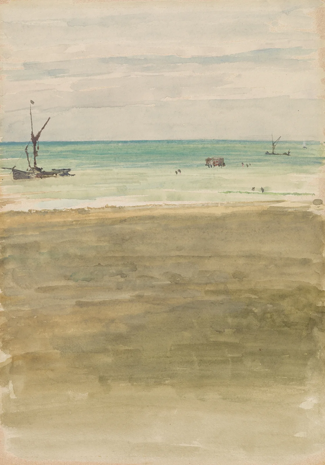 The Bathers av James Abbott McNeill Whistler