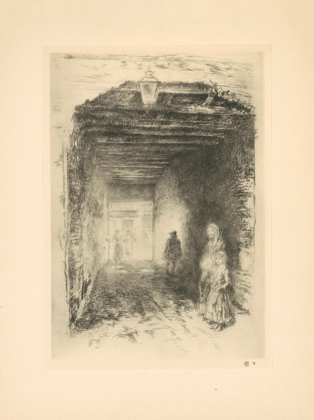 The Beggars – nr 1 av James Abbott McNeill Whistler
