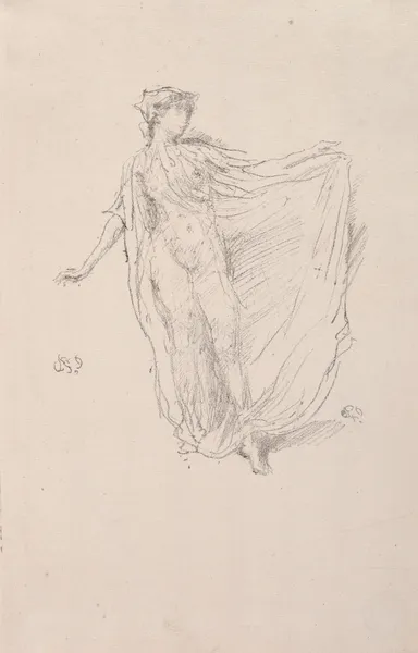 The Dancing Girl av James Abbott McNeill Whistler