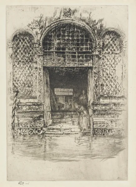 The Doorway, 1879 – nr 2 av James Abbott McNeill Whistler