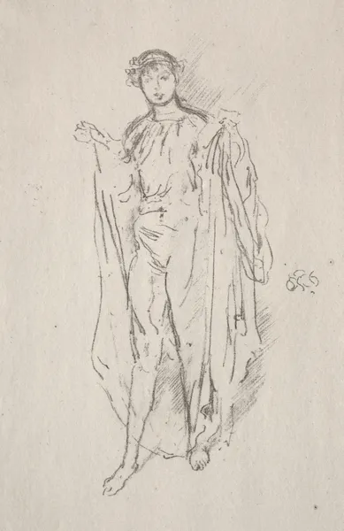 The Girl av James Abbott McNeill Whistler