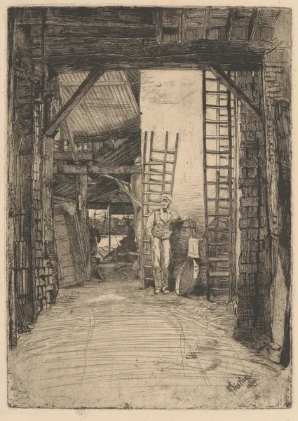 The Lime Burner av James Abbott McNeill Whistler