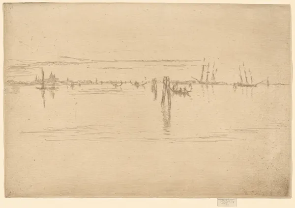The Long Lagoon av James Abbott McNeill Whistler