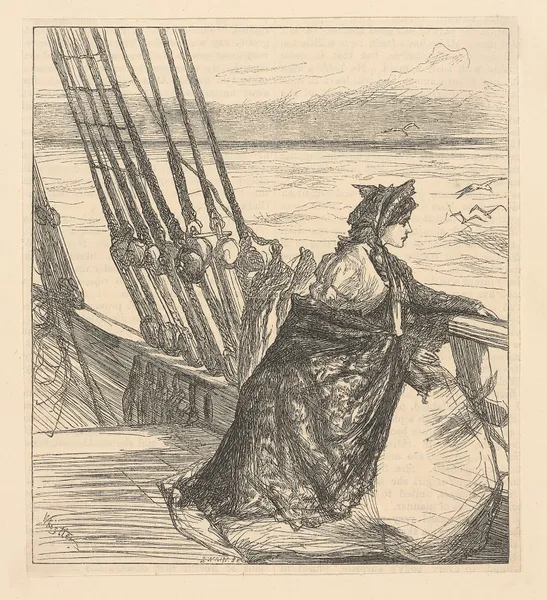 The major’s daughter., 1862 – nr 2 av James Abbott McNeill Whistler