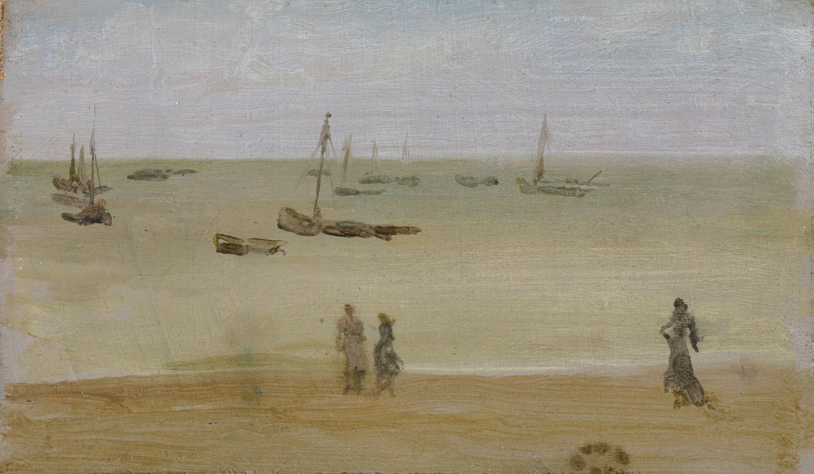 The Seashore av James Abbott McNeill Whistler