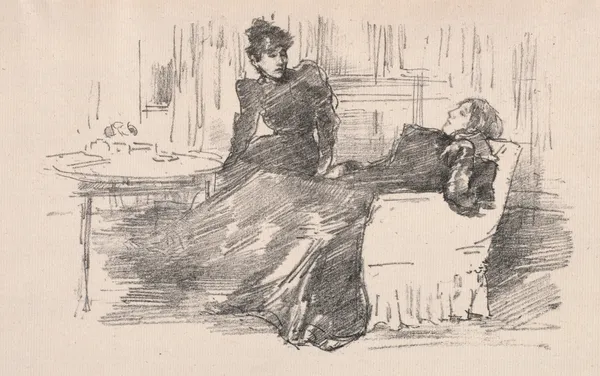The Sisters av James Abbott McNeill Whistler