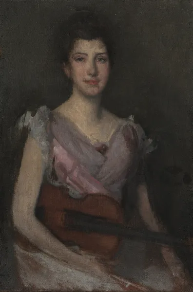 The Violin Player av James Abbott McNeill Whistler