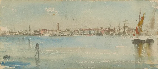 Venice Harbor av James Abbott McNeill Whistler