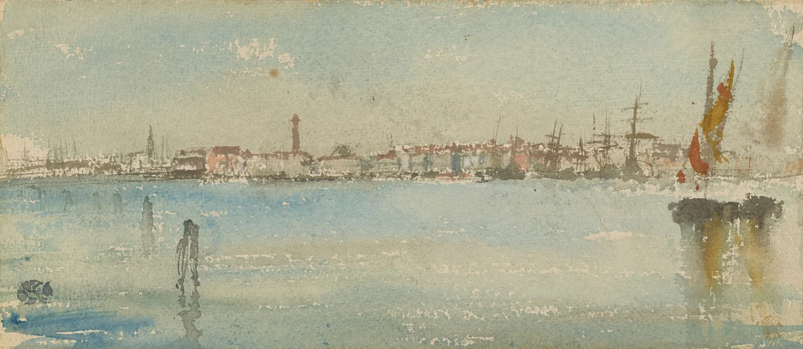 Venice Harbor av James Abbott McNeill Whistler