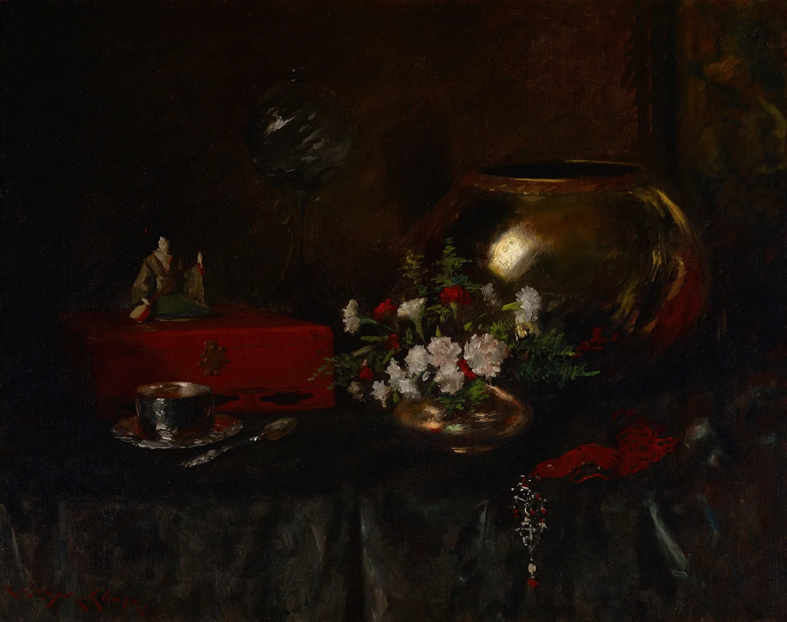 Still Life (Brass Bowl), 1903 av William Merritt Chase