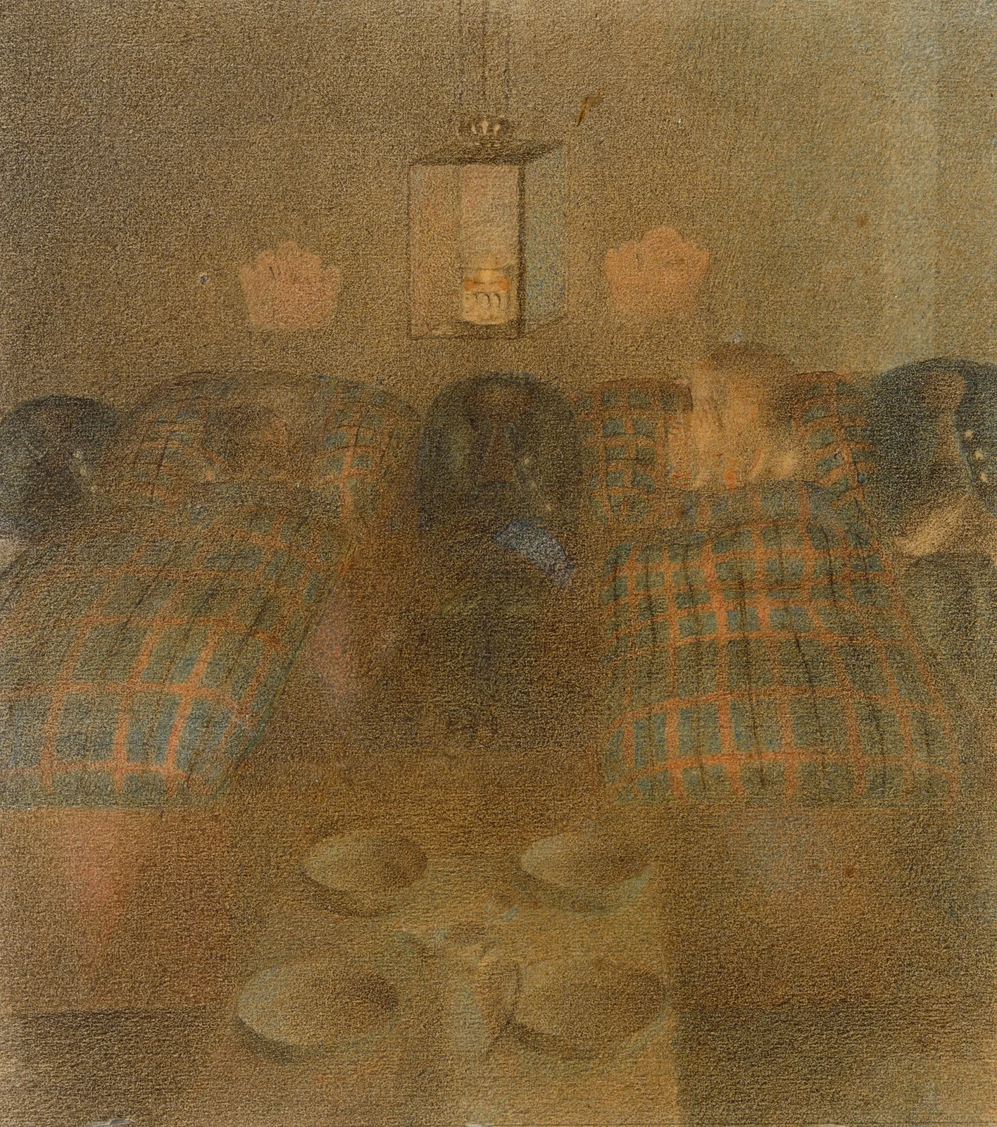 Dormitory. Complete Composition IV av Otto Meyer-Amden