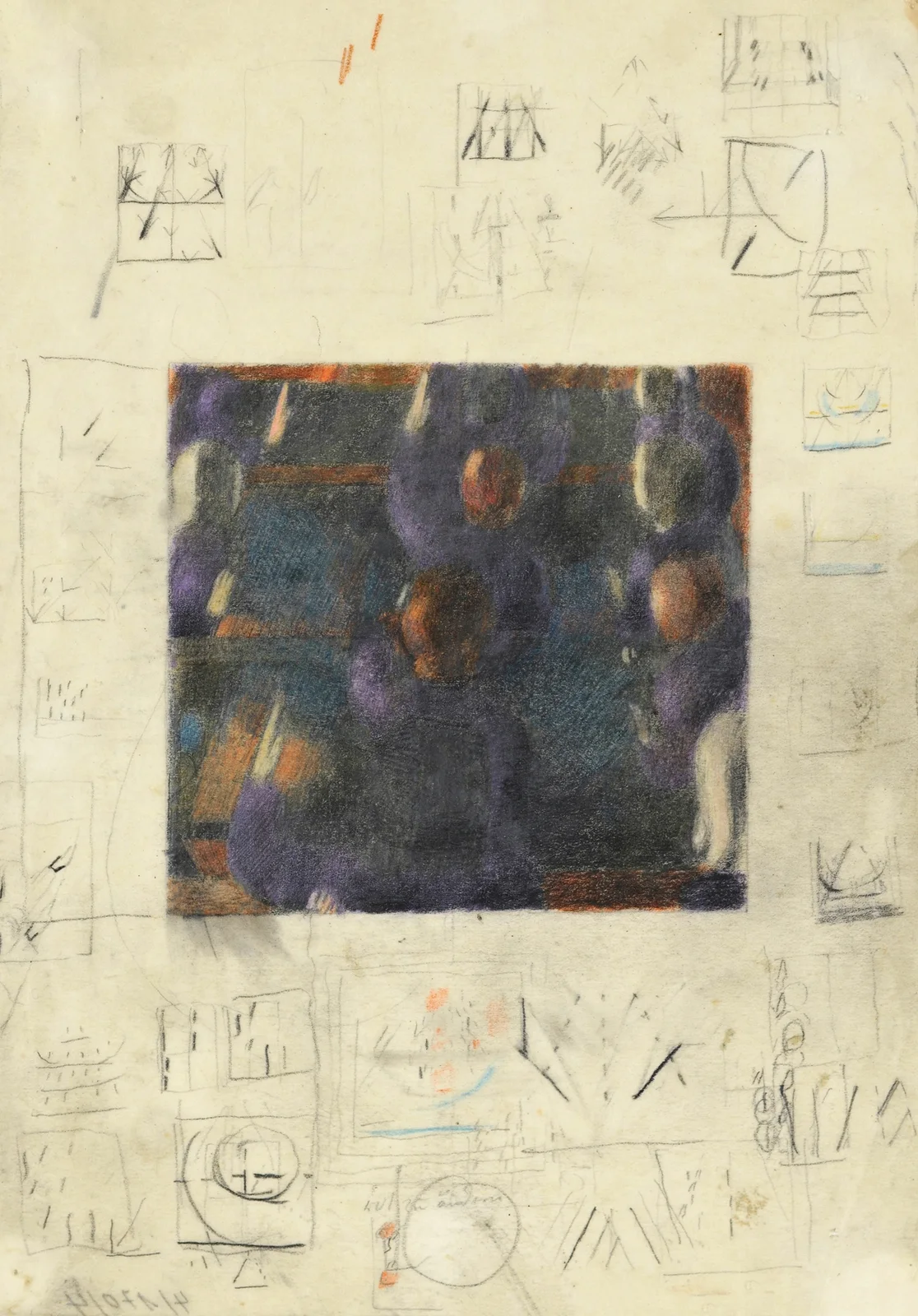 Hands Held High, study av Otto Meyer-Amden