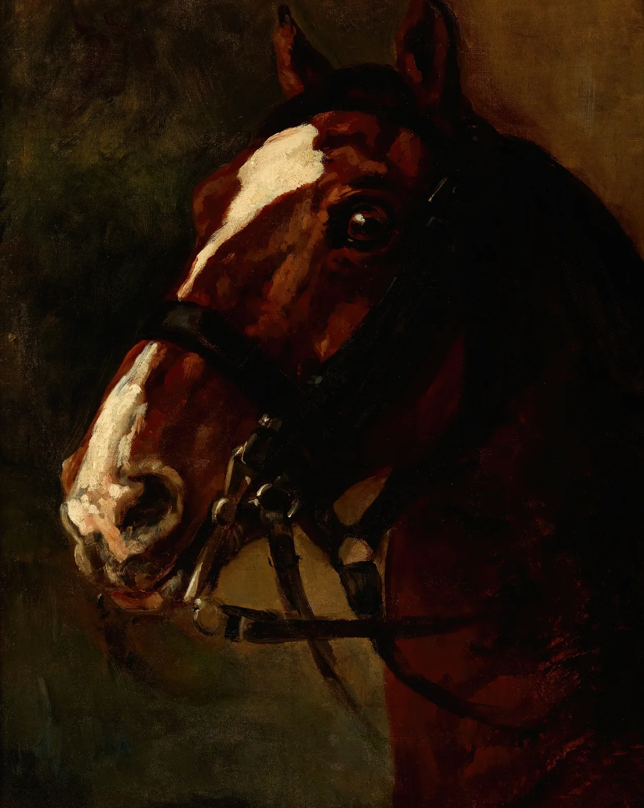 Bay Horse’s Head av Piotr Michałowski