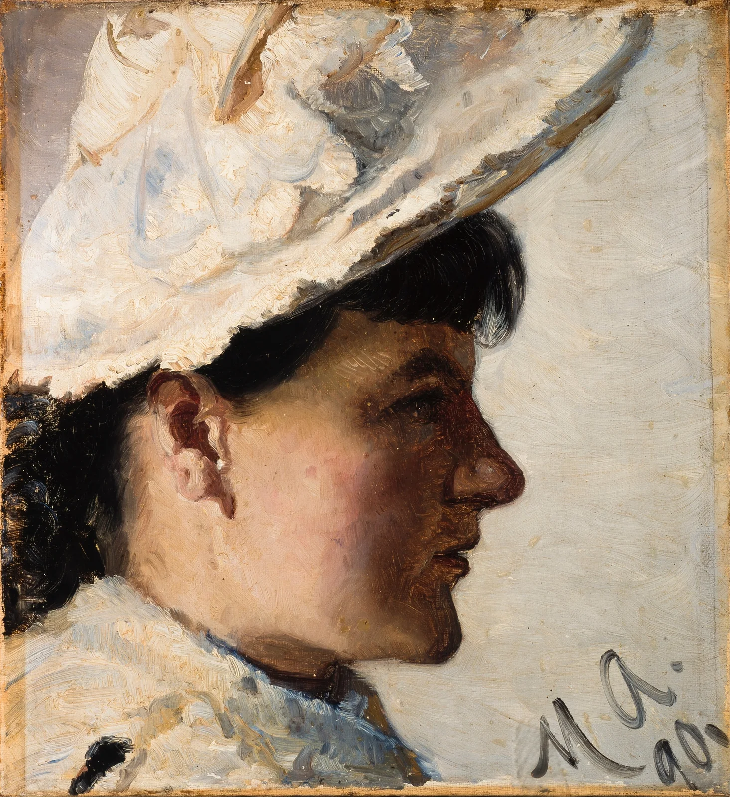 Gerda Ahlborn av Michael Ancher