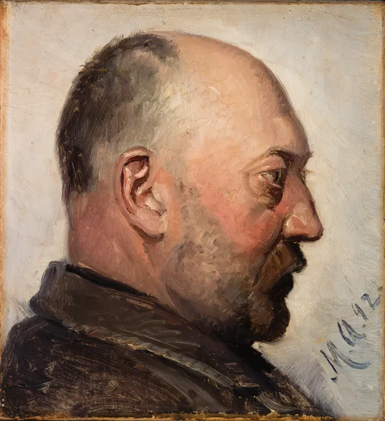 Thorvald Bindesbøll av Michael Ancher