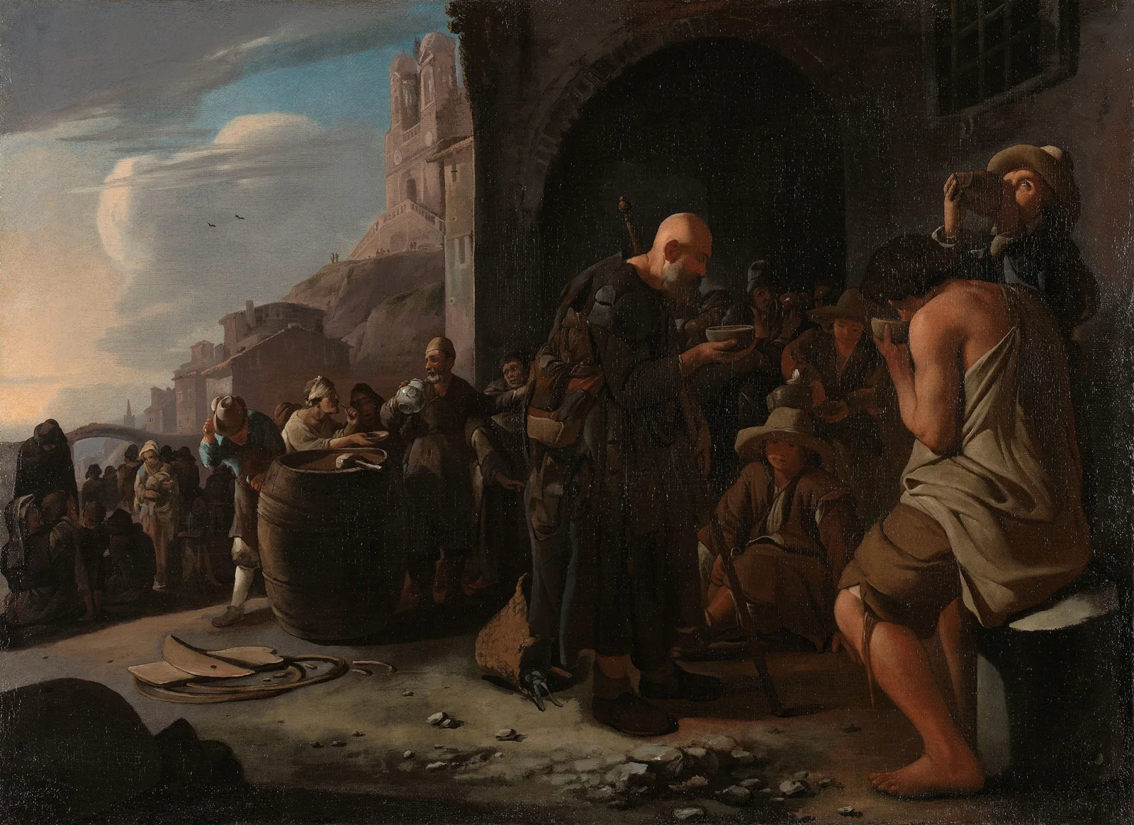 Refreshing the Thirsty av Michael Sweerts