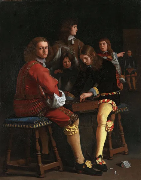 The Draughts Players av Michael Sweerts
