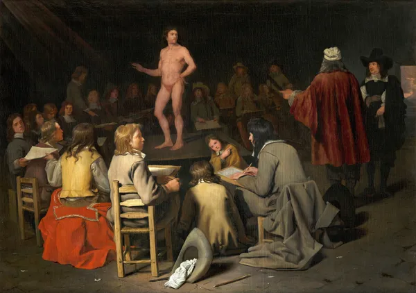The Drawing Class av Michael Sweerts