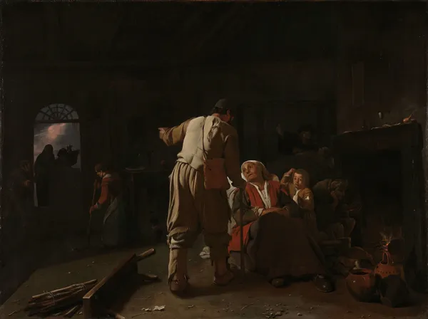 Visiting the Sick av Michael Sweerts