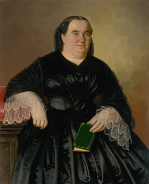 Portrait of Johana Zmeškalová (neé Hámos) av Peter Michal Bohúň