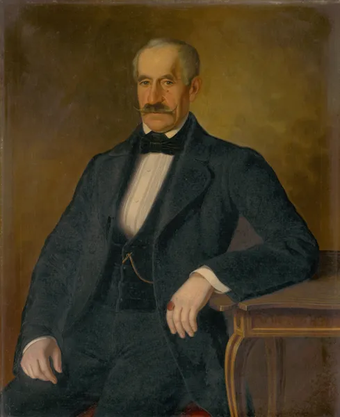 Portrait of Móric Zmeškal av Peter Michal Bohúň