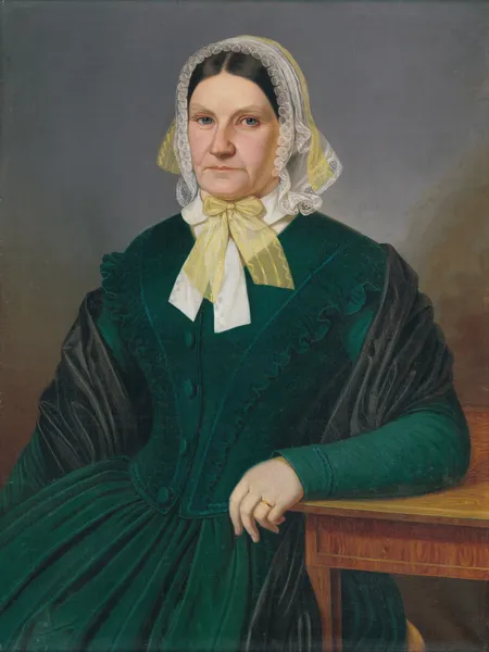 Portrait of Z. Dluhovitsová, née Melšík av Peter Michal Bohúň