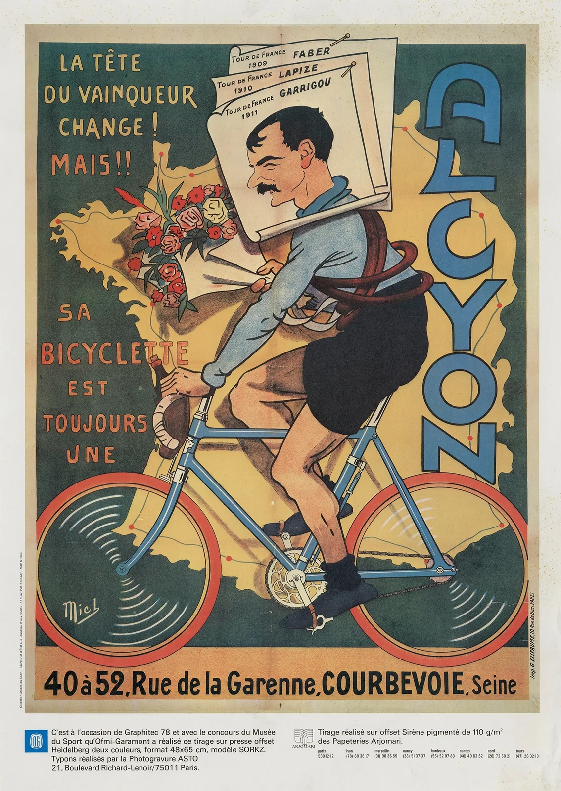 Alcyon (20th century) av Mich (Michel Liebeaux)