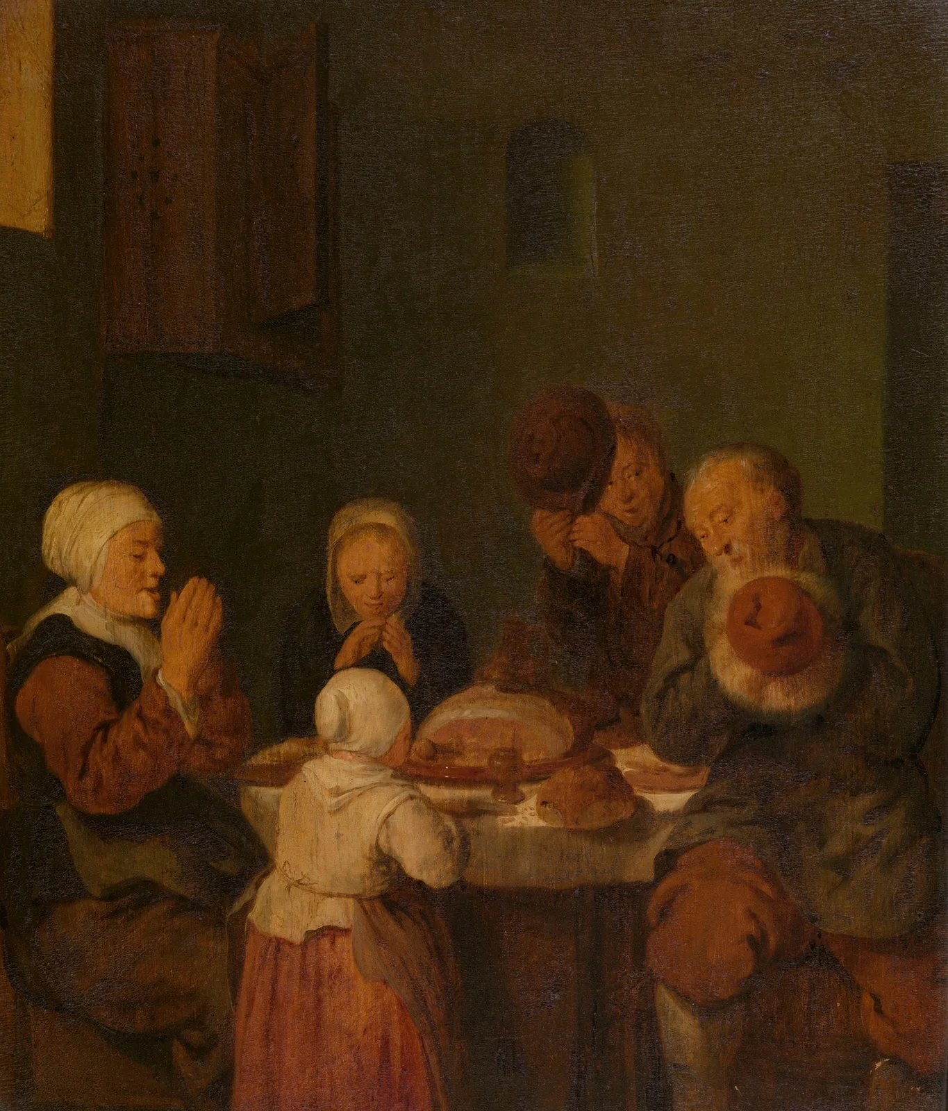 Saying Grace av Jan Miense Molenaer