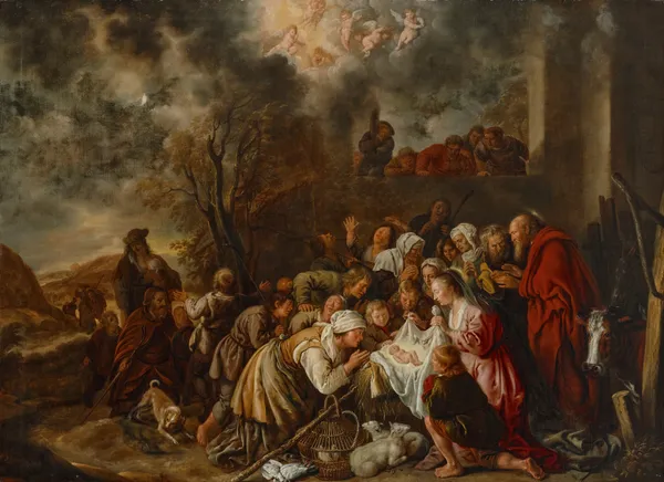 The Adoration of the Shepherds av Jan Miense Molenaer