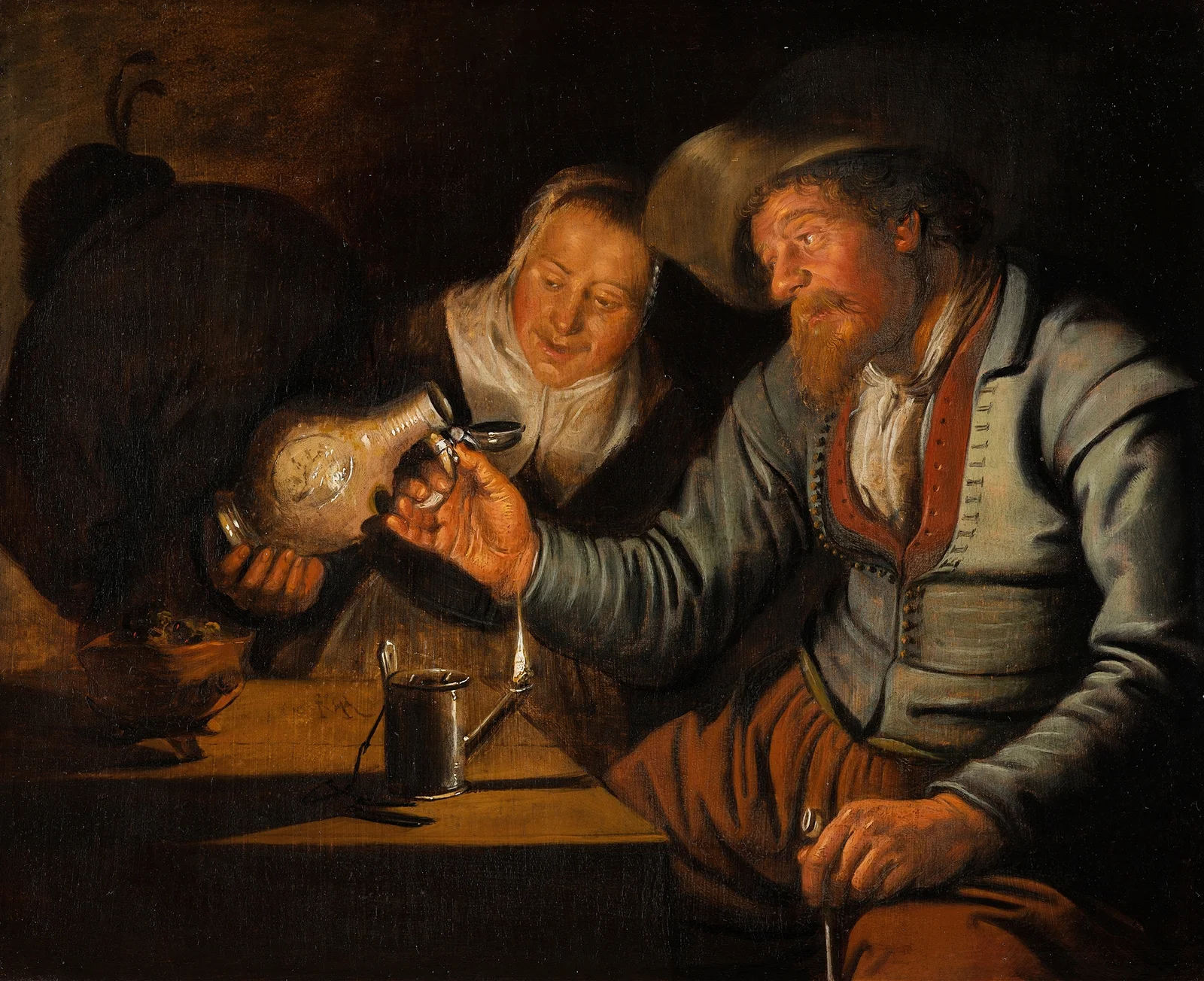 The Five Senses,Sight av Jan Miense Molenaer