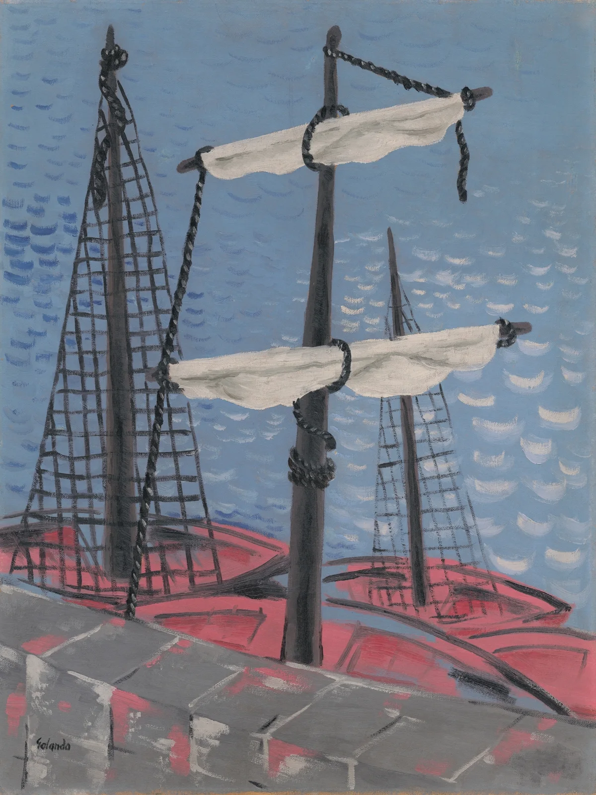 Fishing Boats av Mikuláš Galanda