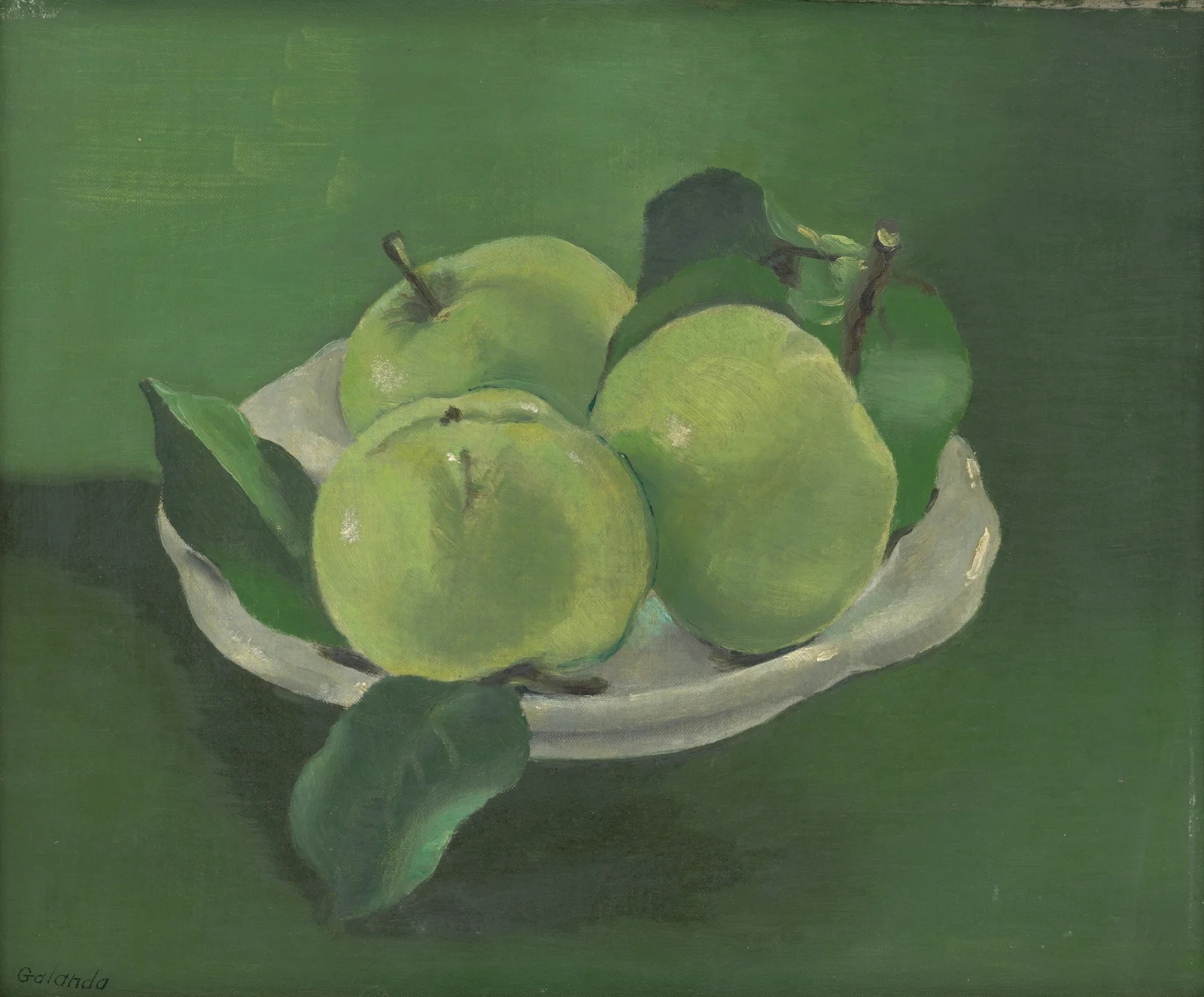 Still Life with Apples av Mikuláš Galanda
