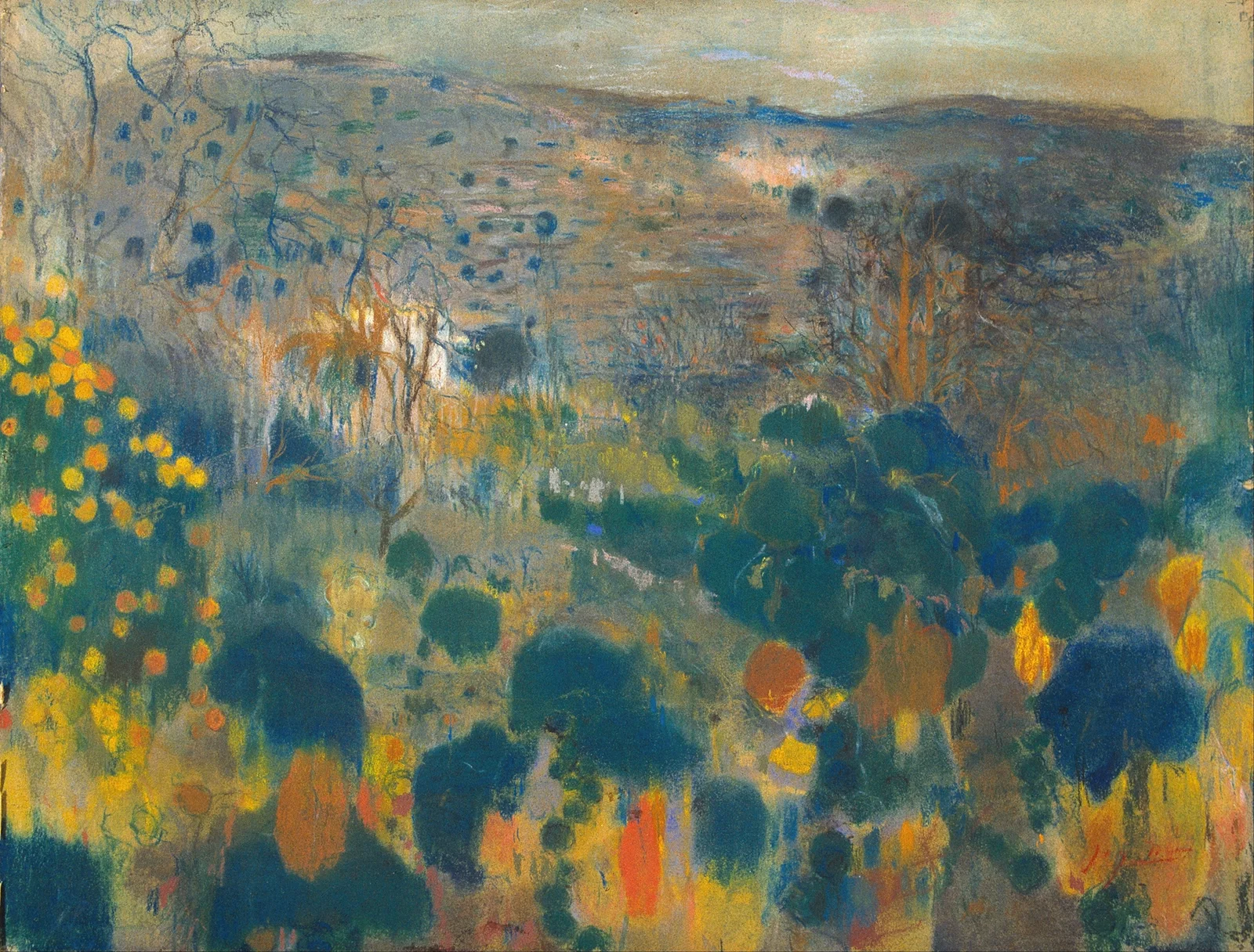 Landscape av Joaquin Mir Trinxet