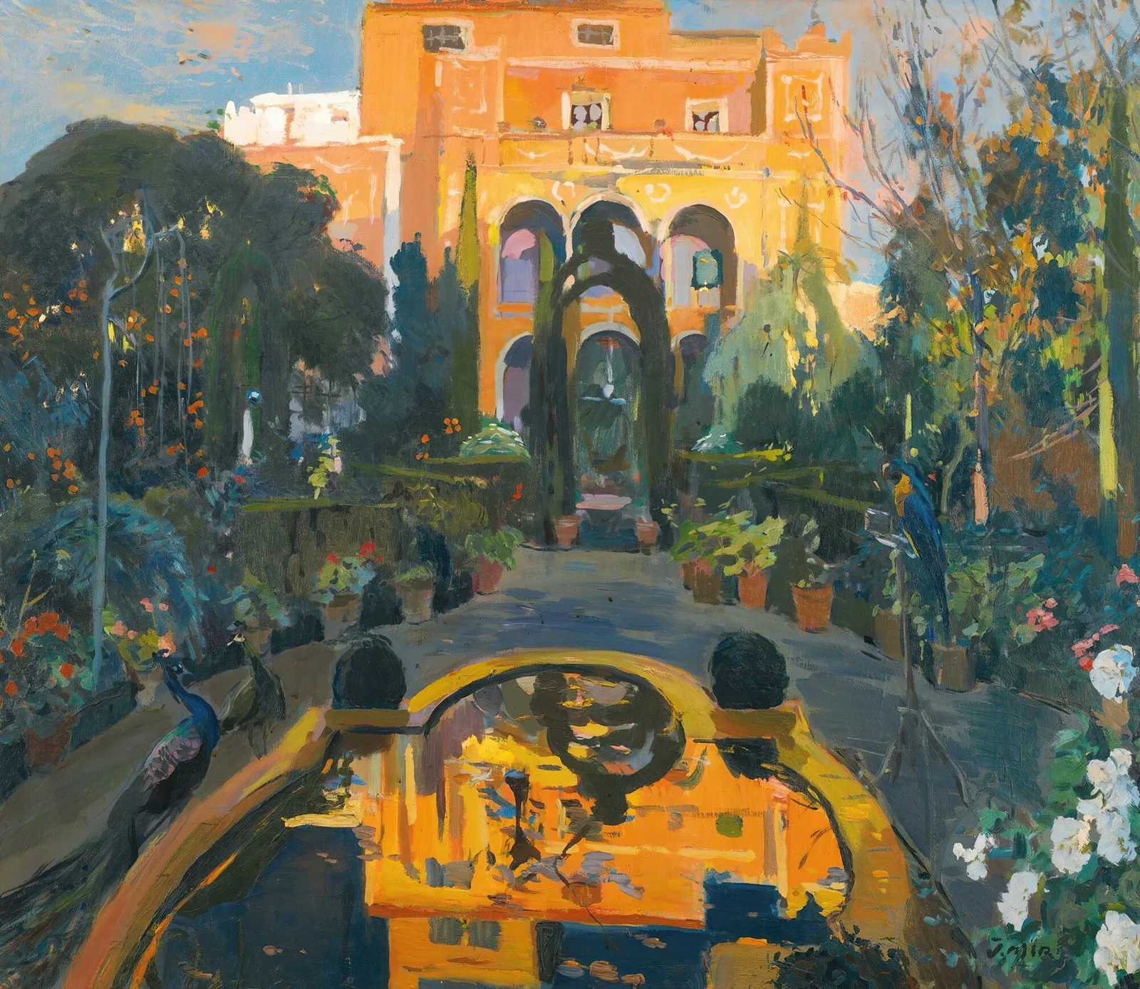 The Artist’s Garden av Joaquin Mir Trinxet
