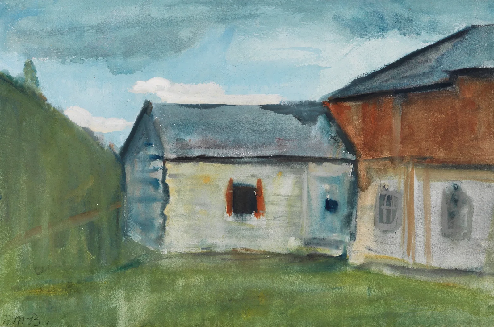 Häuser av Paula Modersohn-Becker