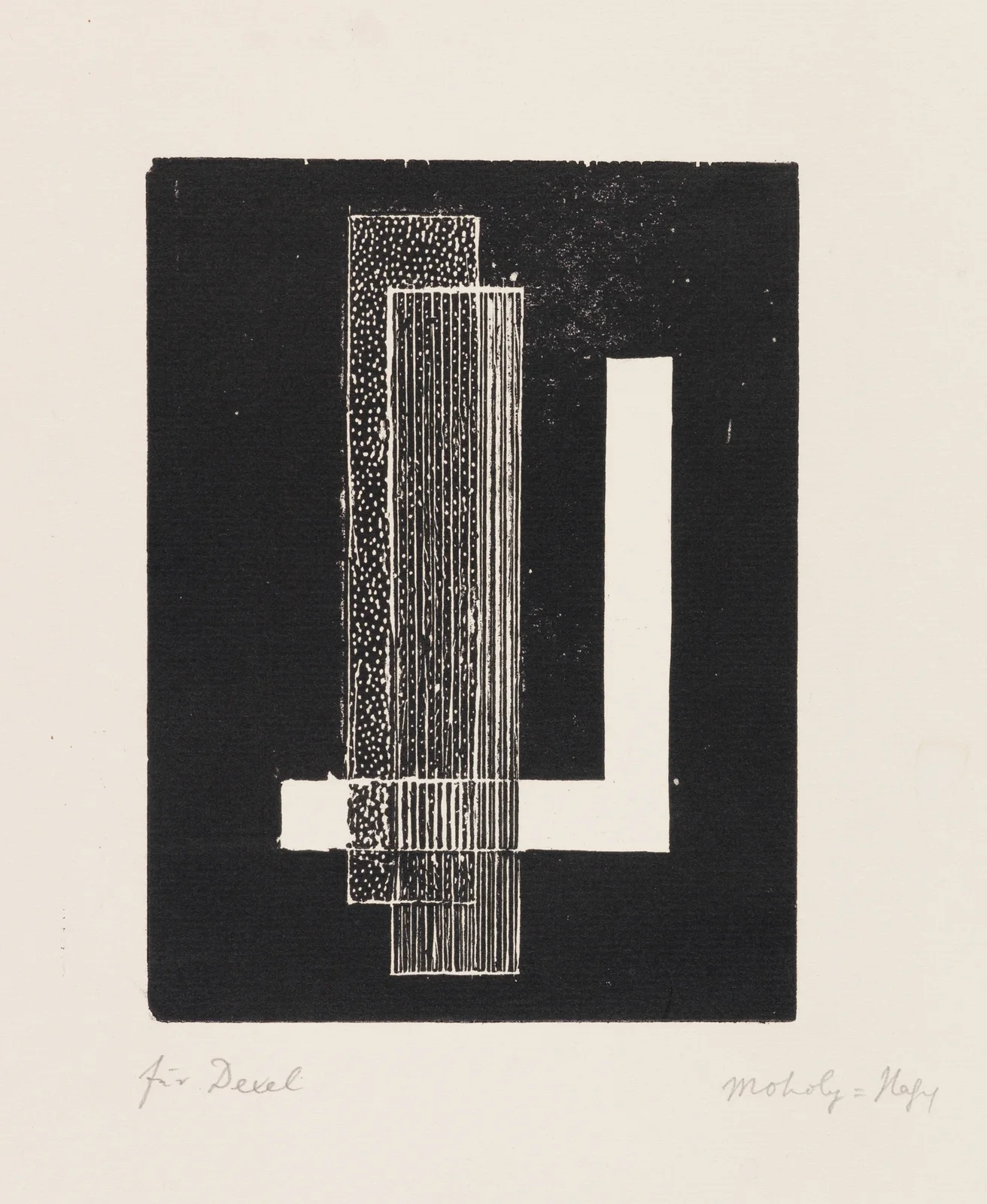 Ohne Titel av László Moholy-Nagy