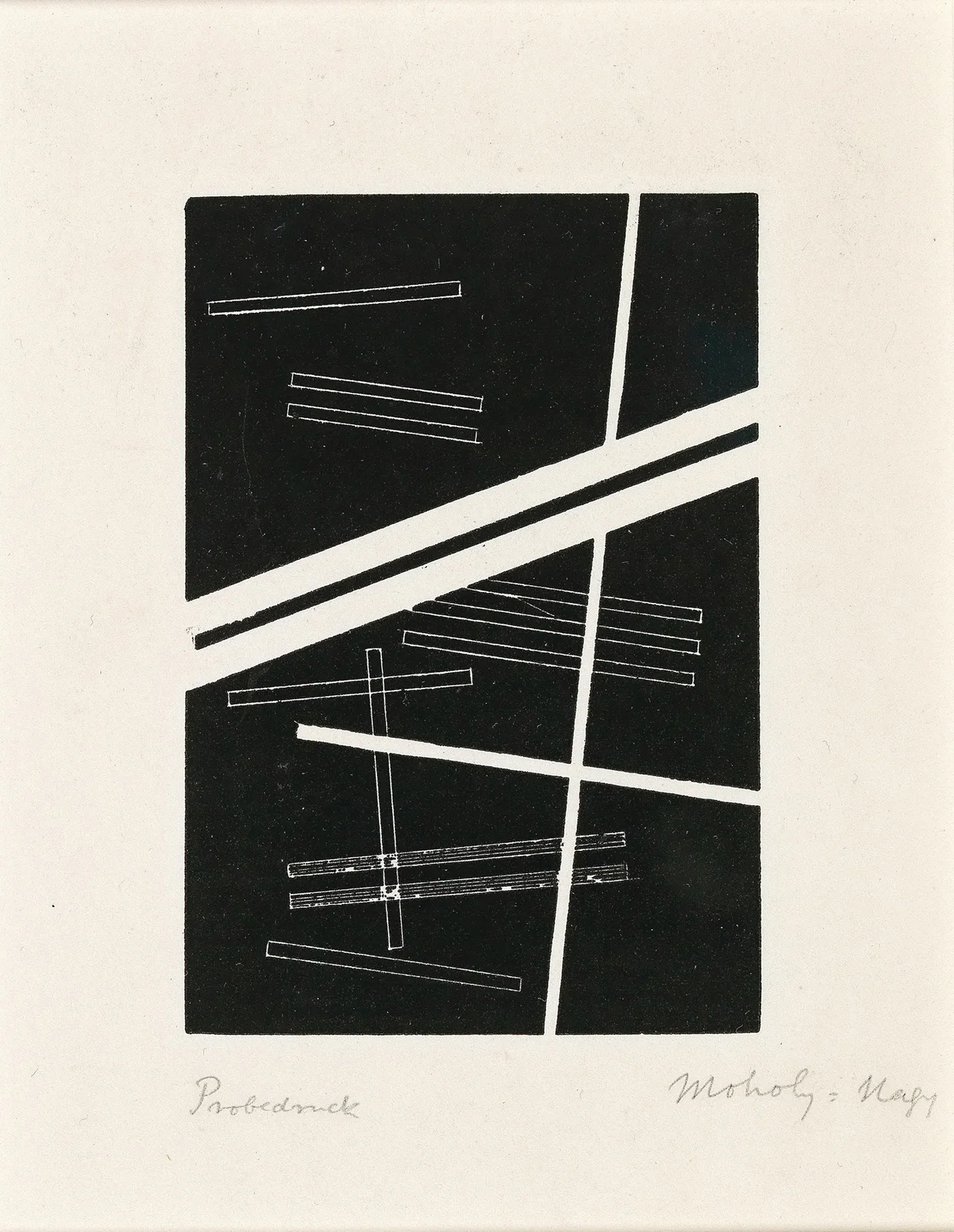 Untitled composition av László Moholy-Nagy