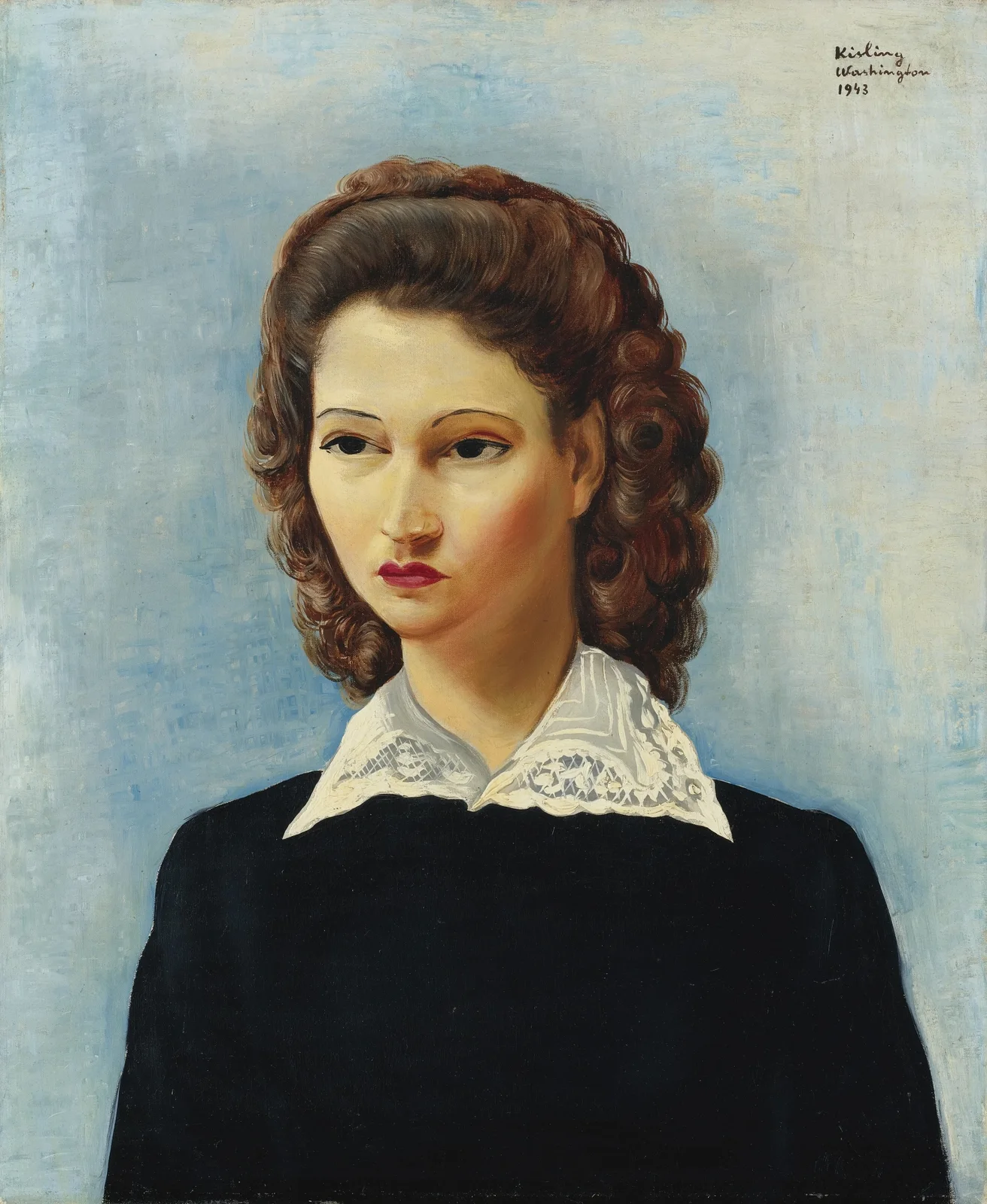La belle brésilienne av Moïse Kisling
