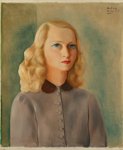 Portrait de Madame Julien Duvivier av Moïse Kisling