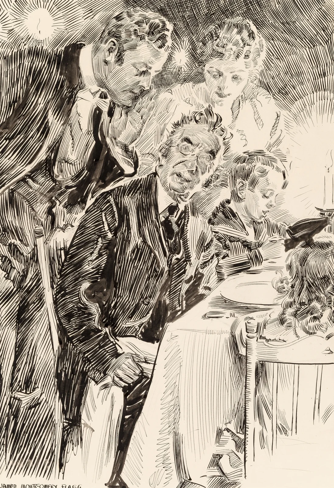 Lest They Forget av James Montgomery Flagg
