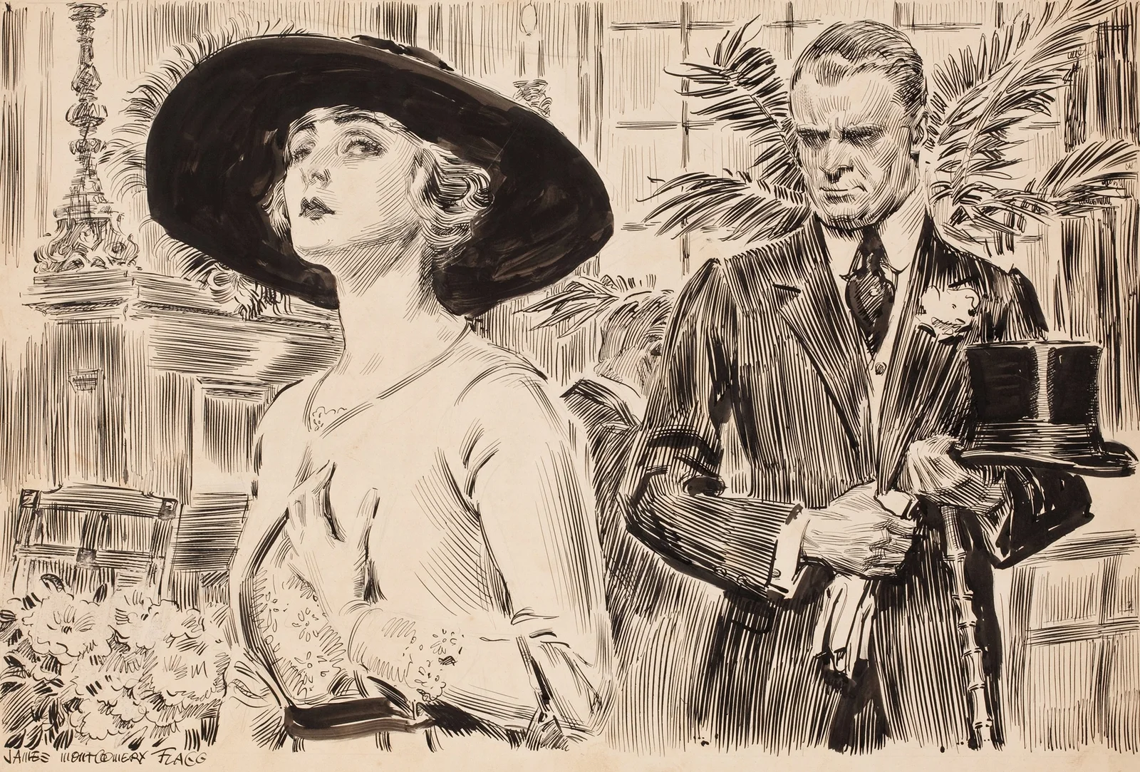 The Profiteers av James Montgomery Flagg
