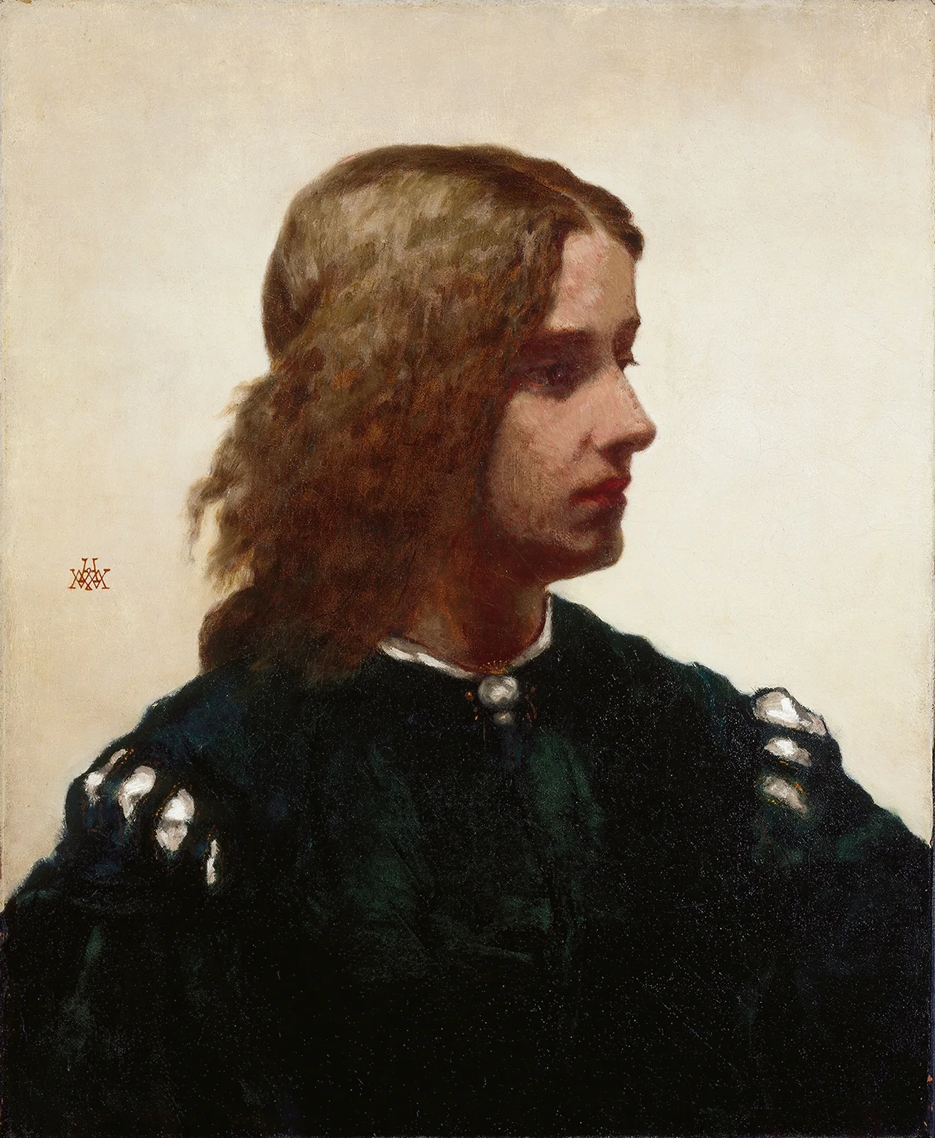 Ideal Head av William Morris Hunt