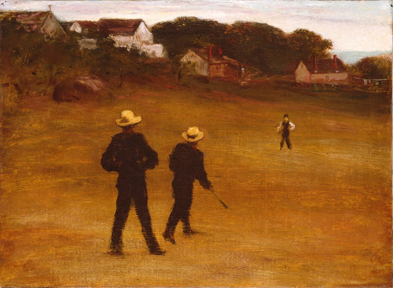 The Ball Players av William Morris Hunt