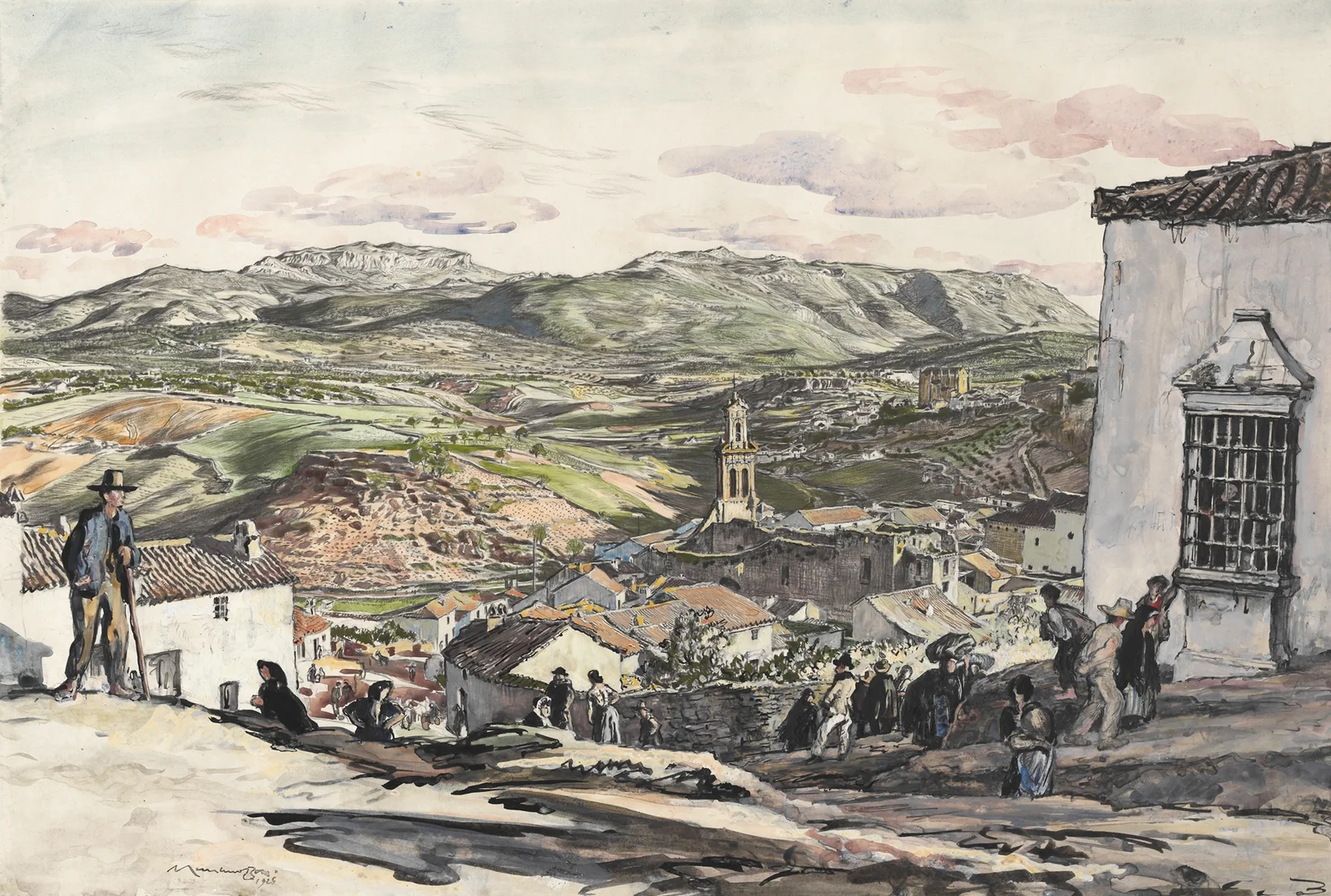 Andalusia, Spain av Muirhead Bone