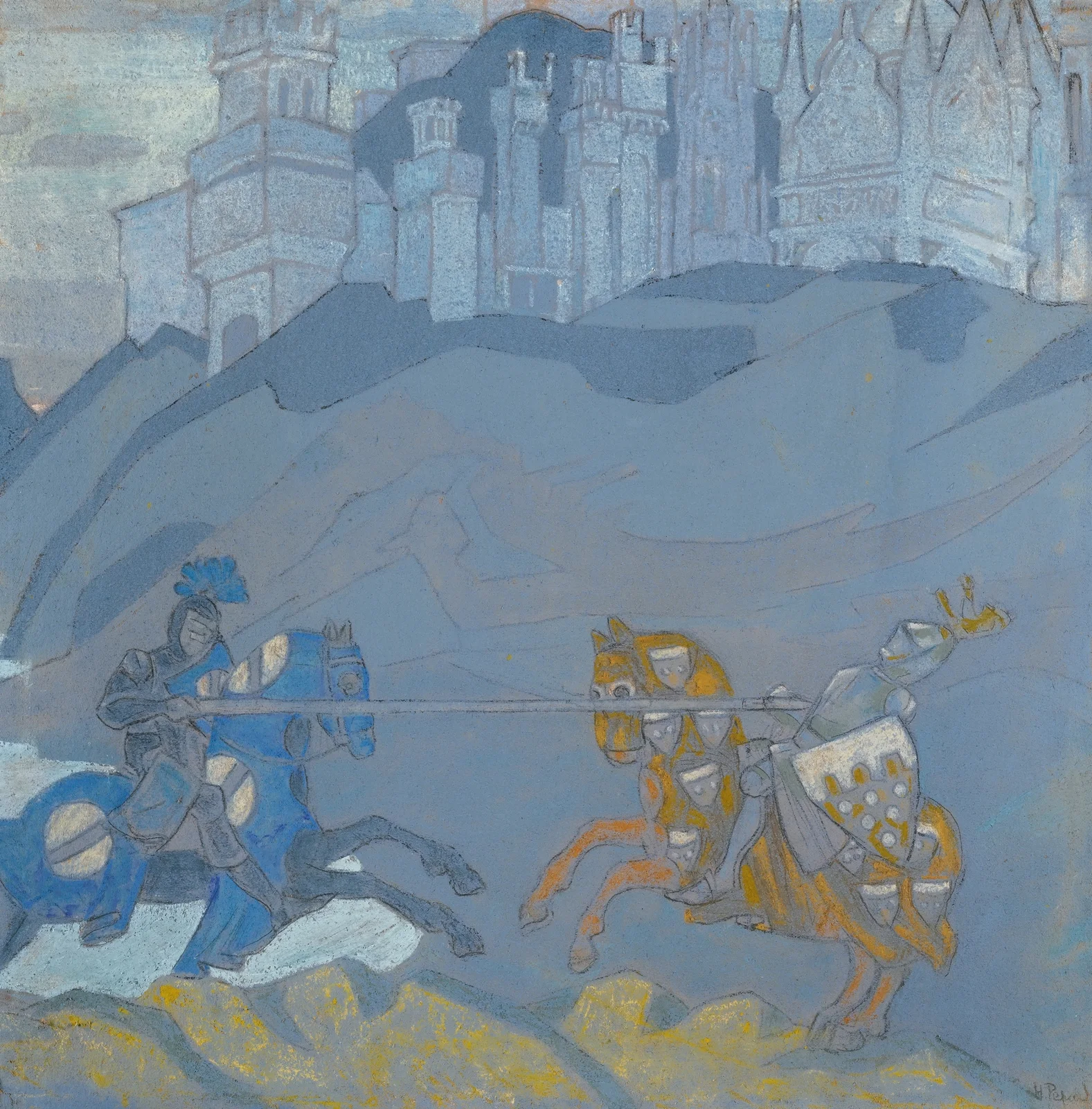 The Duel av Nicholas Roerich