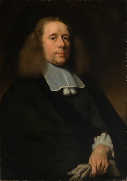 Male portrait av Nicolaes Maes