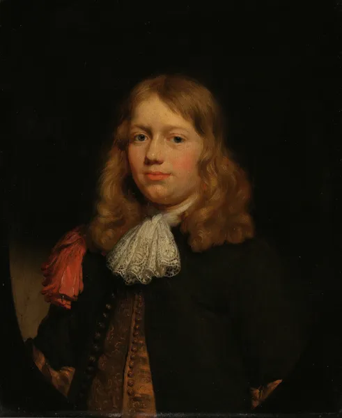 Portrait of a young Man av Nicolaes Maes