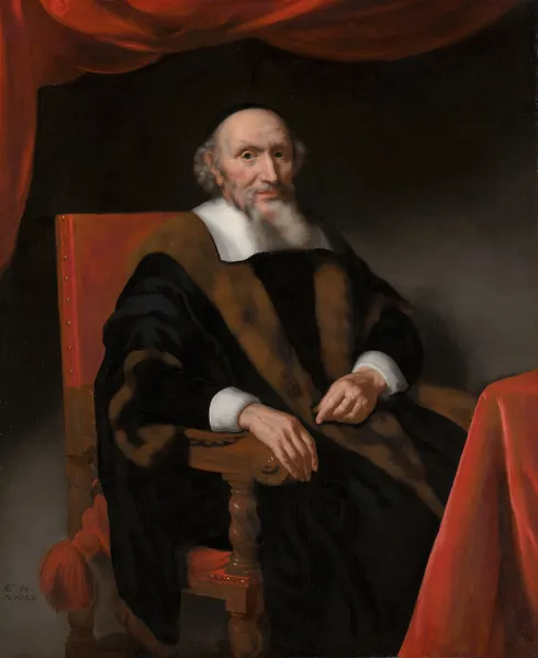 Portrait of Jacob Trip av Nicolaes Maes
