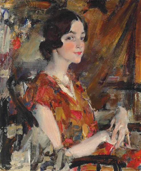 Portrait of Kate av Nicolai Fechin