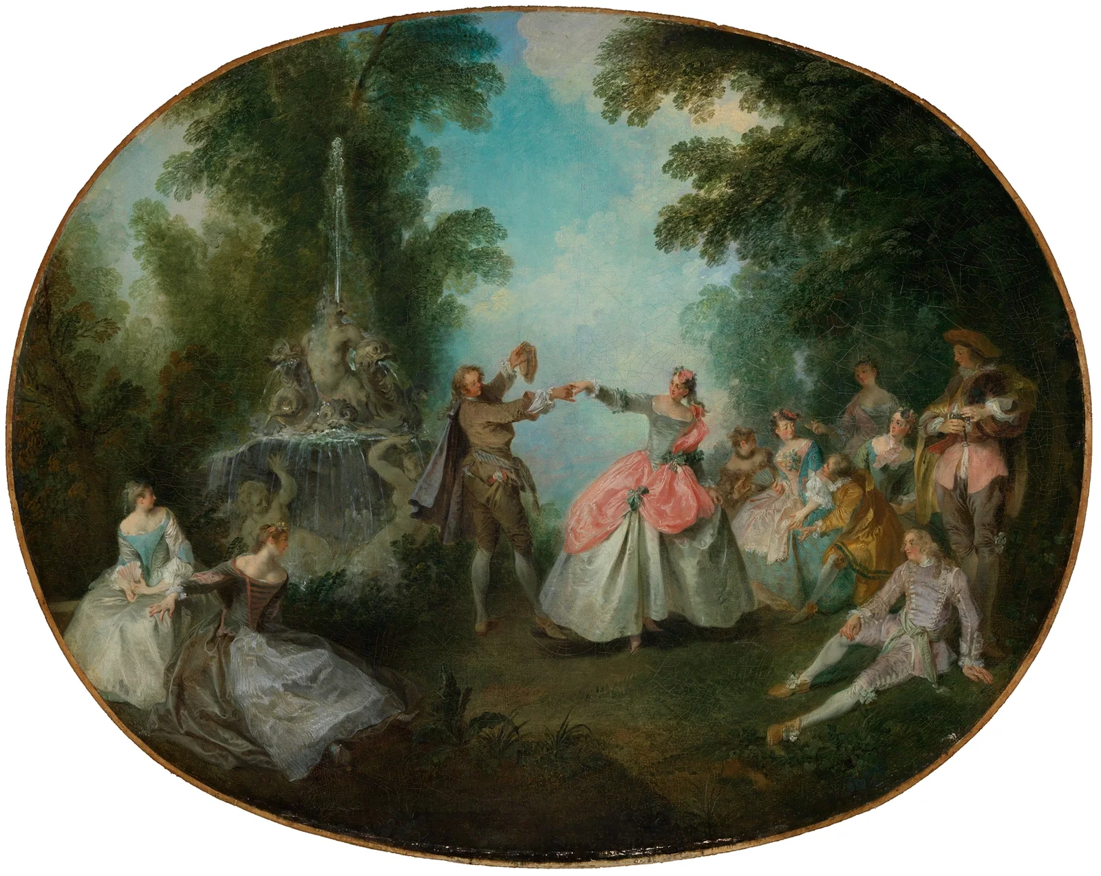 The minuet av Nicolas Lancret